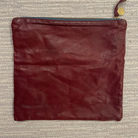 Clare Vivier Clutch leather